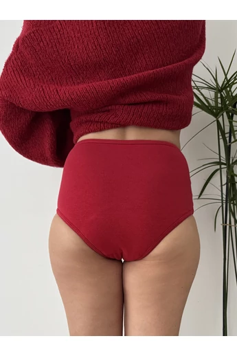 ÚJ hip-hip BLOOM magasderekú menstruációs bugyi - piros