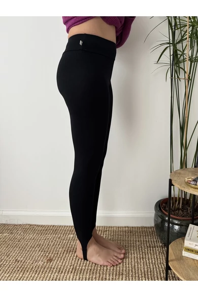 ÚJ hip-hip talpas leggings - fekete